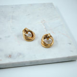 ##Zenia Earrings Gold