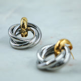 #Zenia Earrings Douple