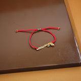 #Lucky Bracelet Red