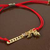 #Lucky Bracelet Red