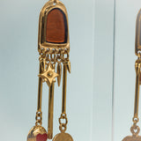 #Victoria Earrings Gold