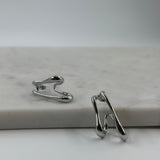 #Valeria Earrings Silver
