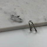 #Valeria Earrings Silver