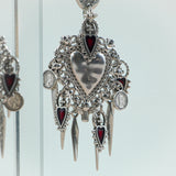 #Valeria Earrings Silver