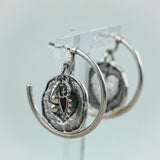 #Aria Earrings Silver
