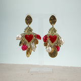#Valeria Earrings Gold