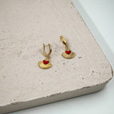 #Ola Earrings Gold