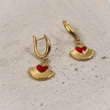 #Ola Earrings Gold