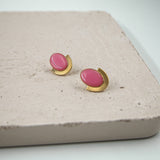 #Zoi Earrings Pink