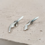 #Sophia Earrings Silver