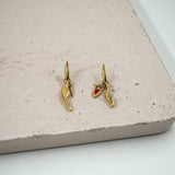 #Sophia Earrings Gold