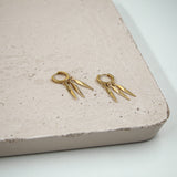#Luma Earrings Gold
