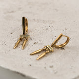#Valia Earrings Gold
