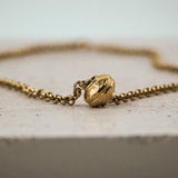 #Asimina Necklace Gold