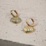 #Micha Earrings Gold