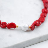 #Crimson Necklace