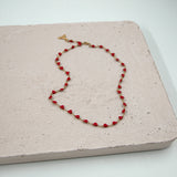 #Mazi Necklace Red