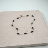 #Amelia Necklace Black