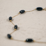 #Amelia Necklace Black