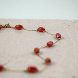 #Amelia Necklace Red