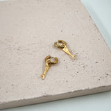 #Naousa Earrings Gold