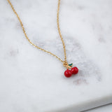 #Maraschino Necklace