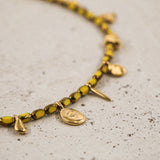 #Laska Neckace Yellow