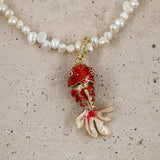 #Dora Necklace White