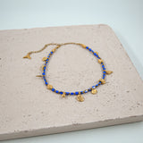 #Laska Necklace Blue