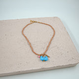 #Kavouri Blue Necklace