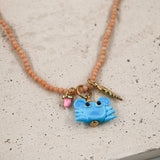 #Kavouri Blue Necklace