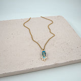 #Aura Blue Necklace
