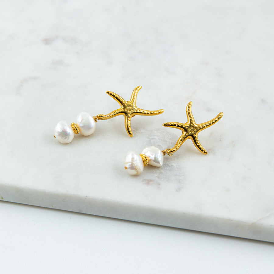 #Seashell Earrings