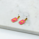 #Ice cream pink Earrings