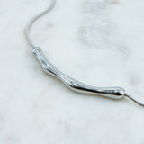#Miel Silver Necklace