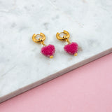 #Zucchero pink Earrings