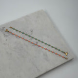 #Flowers Anklets