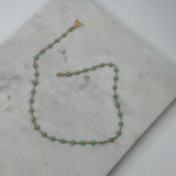 #Bikini Necklace Blue