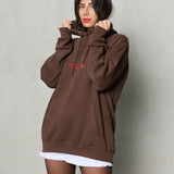 #Brown Hoodie