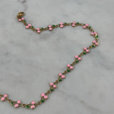 #Viola Necklace