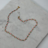 #Viola Necklace