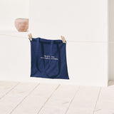 #Tote Bag Blue
