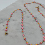 #Bikini Bodychain - Necklace Pink