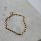 #Tilos Anklet Gold