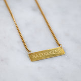 #na sunexizeis gold necklace