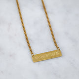 #na oneireuesai gold necklace