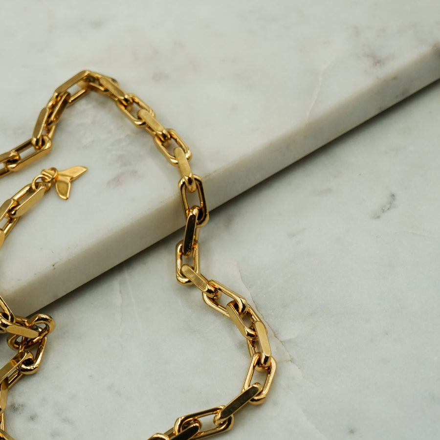#Avalka Necklace Gold